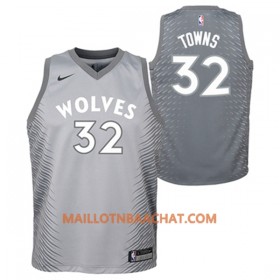 Maillot NBA Minnesota Timberwolves Karl Anthony-Towns 32 Nike City Edition Swingman - Homme